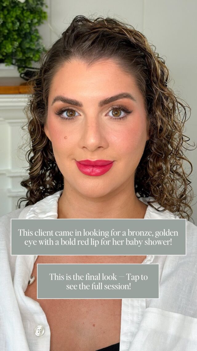 We know it is going to be a good makeup day when the client comes in requesting a bold red lip! 💋 

#makeupvideo #redlip #makeuptutorial #rhodeislandmakeupartist #makeupideas